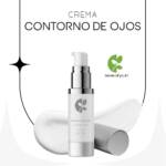 Crema Contorno de Ojos, disminuye ojeras, arrugas y bolsas, hidrata y humecta.